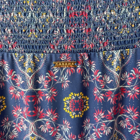 Cabana Life Purple Pink Off The Shoulder Mini Dress Bell Sleeve Tassels Beach - Picture 7 of 9